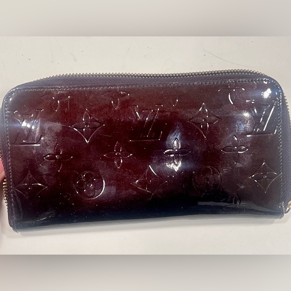 LOUIS VUITTON Vernis Zippy wallet purse Patent leather - Picture 3 of 6